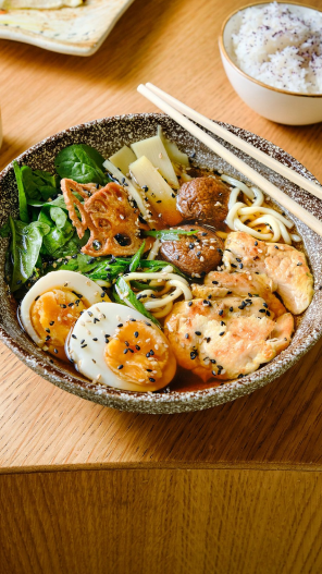 Ramen with chicken